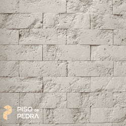 Cimentício Veneza 24x8 OFF WHITE - Piso de Pedra Osasco