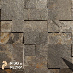 Pedra Corten 3D - Piso de Pedra Osasco