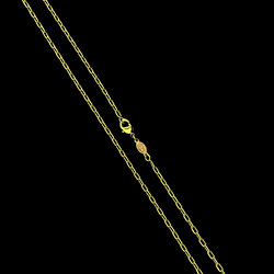 Corrente Cartier Tradicional(3mm) - Banhado a Ouro... - P.O Joias