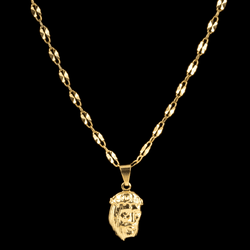 Corrente Achatada(2mm) - Banhado a Ouro 18K - CA-... - P.O Joias
