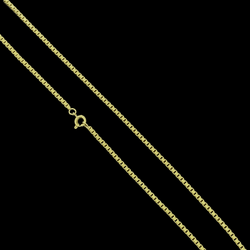 Corrente Veneziana (3mm) - Banhado a Ouro 18K - 2... - P.O Joias