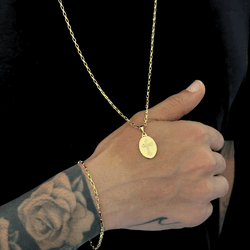 Kit Cartier Grummet + Pulseira - Banhado a Ouro 18... - P.O Joias
