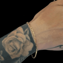 Pulseira Cartier Grummet(2mm) - Banhado a Ouro 18K... - P.O Joias