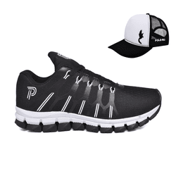 Kit Tênis Esportivo Corrida Caminhada Academia Lev... - Polo Blu