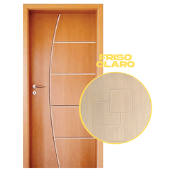 Folha de Porta Frisada Hdf Modelo 186 Mapaf - Porta & Piso