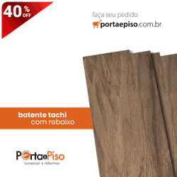 BATENTE TACHI COM REBAIXO 3CM DE ESPESSURA MAPAF - Porta & Piso