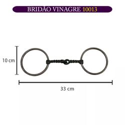 Bridão Vinagre - 10013 - 20323 - PROTEC HORSE - A LOJA DOS GRANDES CAMPEÕES