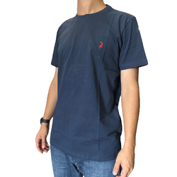 Camiseta Masculina Austin - Azul Marinho - 19395 - PROTEC HORSE - A LOJA DOS GRANDES CAMPEÕES