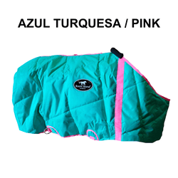 Capa de Frio Boots Horse Forrada Simples - Azul Tu... - PROTEC HORSE - A LOJA DOS GRANDES CAMPEÕES