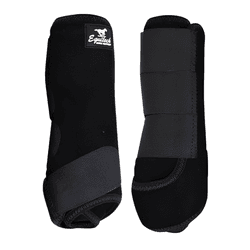 BOLETEIRA DIANTEIRA EQUITECH - VELCRO JAPAO PRETO ... - PROTEC HORSE - A LOJA DOS GRANDES CAMPEÕES