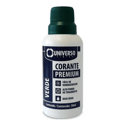 Corante Universo Bisnaga Verde - 50ml - Protetintas