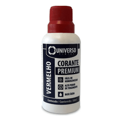 Corante Universo Bisnaga Vermelho - 50ml - Protetintas