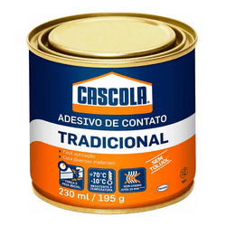 Cola de Contato S/Toluol Cascola - 195g - Protetintas
