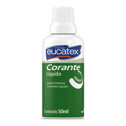 Corante Eucatex Bisnaga Verde - 50ml - Protetintas