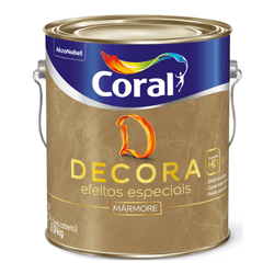 Tinta Decora Efeito Mármore Coral - 3,9Kg - Protetintas