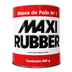 Massa de Polir N.1 Maxi Rubber Base Solvente - 980 - Protetintas