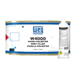 Massa Poliéster W-4000 C/ Catalisador WEG - 750g - Protetintas