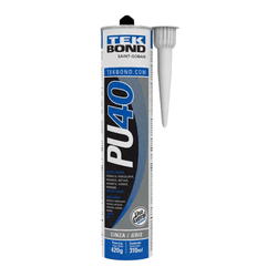 Cola Adesiva PU40 Cinza TekBond - 387g - Protetintas