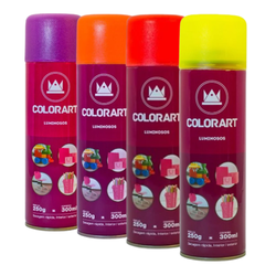Spray Colorart Cores Luminosas - 300ml - Protetintas