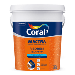 Mactra Vedbem Telhafria Branco - 18Kg - Protetintas