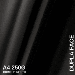 Papel Lamicote Dupla Face Preto - QPAPEIS LTDA