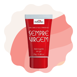 Gel Estreitador Vaginal - Sempre Virgem 25g - QV STORE