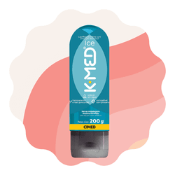 Kmed Ice - Lubrificante Íntimo 50g - Quero Vibrar