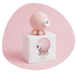 OCTOPI - Sugador Clitoriano Vibrador De Clitóris Polvinho - QV STORE