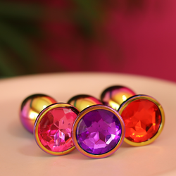 Plug Anal Rainbow (P) - Quero Vibrar