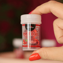 Hot Ball - Bolinha de Frutas Vermelhas - Quero Vibrar