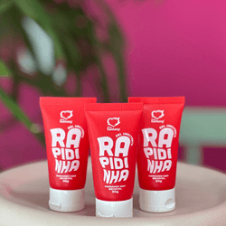 Rapidinha - Lubrificante D4 íntimo Beijável Mini - Quero Vibrar