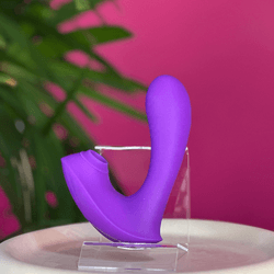 Double Suc - Vibrador Duplo com Sugador e App - Quero Vibrar