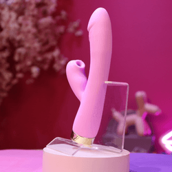 Lyra - Vibrador Duplo com Sugador - Quero Vibrar