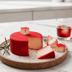 Queijo Artesanal Maturado no Campari (Sob Encomend... - Queijaria Dona Monica 