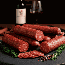 Salame Missioneiro Caseiro - Temperado com Especia... - Queijaria Dona Monica 