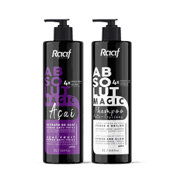 KIT PROGRESSIVA ABSOLUT MAGIC AÇAÍ + SHAMPOO ANTI ... - Raaf Cosmeticos