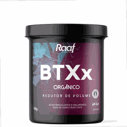 BTXx ORGÂNICO - BOTOX ORGANICO - Raaf Cosmeticos