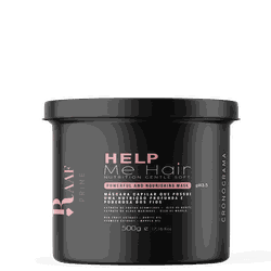 MÁSCARA DE NUTRIÇÃO 500GR- HELP-ME HAIR - NUTRIÇÃO... - Raaf Cosmeticos