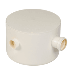 CAIXA SIFONADA REDONDA Nº24 250X230X75MM 0927 KRON... - Rabelo Materiais Para Construção