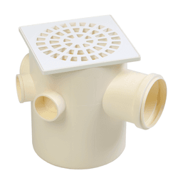 CAIXA SIFONADA QUAD. Nº17 150X185X75MM 0916 KRONA - Rabelo Materiais Para Construção