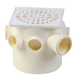 CAIXA SIFONADA QUAD. Nº13 150X150X50MM 0912 KRONA - Rabelo Materiais Para Construção
