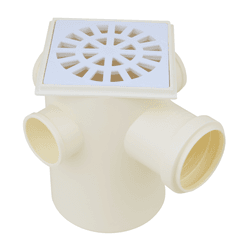 CAIXA SIFONADA QUAD. Nº9 100X150X50MM 0908 KRONA - Rabelo Materiais Para Construção