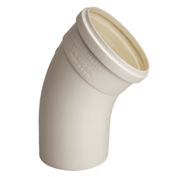 CURVA 45º ESGOTO CURTA 100MM 0729 KRONA - Rabelo Materiais Para Construção