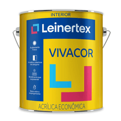 TINTA VIVACOR ACRÍLICA 3,6 LTS LEINERTEX – DIVERSA... - Rabelo Materiais Para Construção