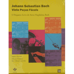 Método Para Piano Bach 20 peças fáceis - 236-M - RAINHA MUSICAL