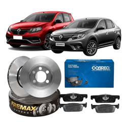 Kit Pastilha Disco Freio Sandero/logan 2014 2017 2... - 2R Auto Parts