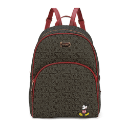 Bolsa Mochila Feminina Letters Mickey Mouse Ref. 0... - REGIMATTOS