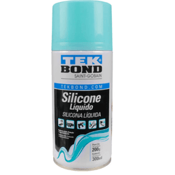 Spray Silicone Líquido Tekbond 300ml - 66 - Rei Colas