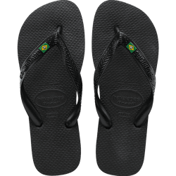 Chinelo Havaianas Brasil - Preto - 0025 - Rei dos Chinelus