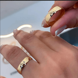 Par de Alianças em ouro 18K - REINOAUI